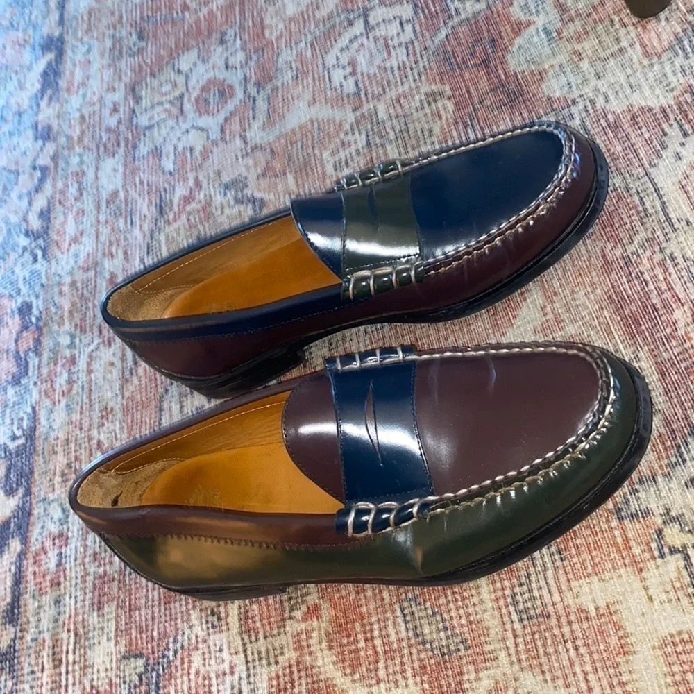 J Crew Camden loafers in leather AV166